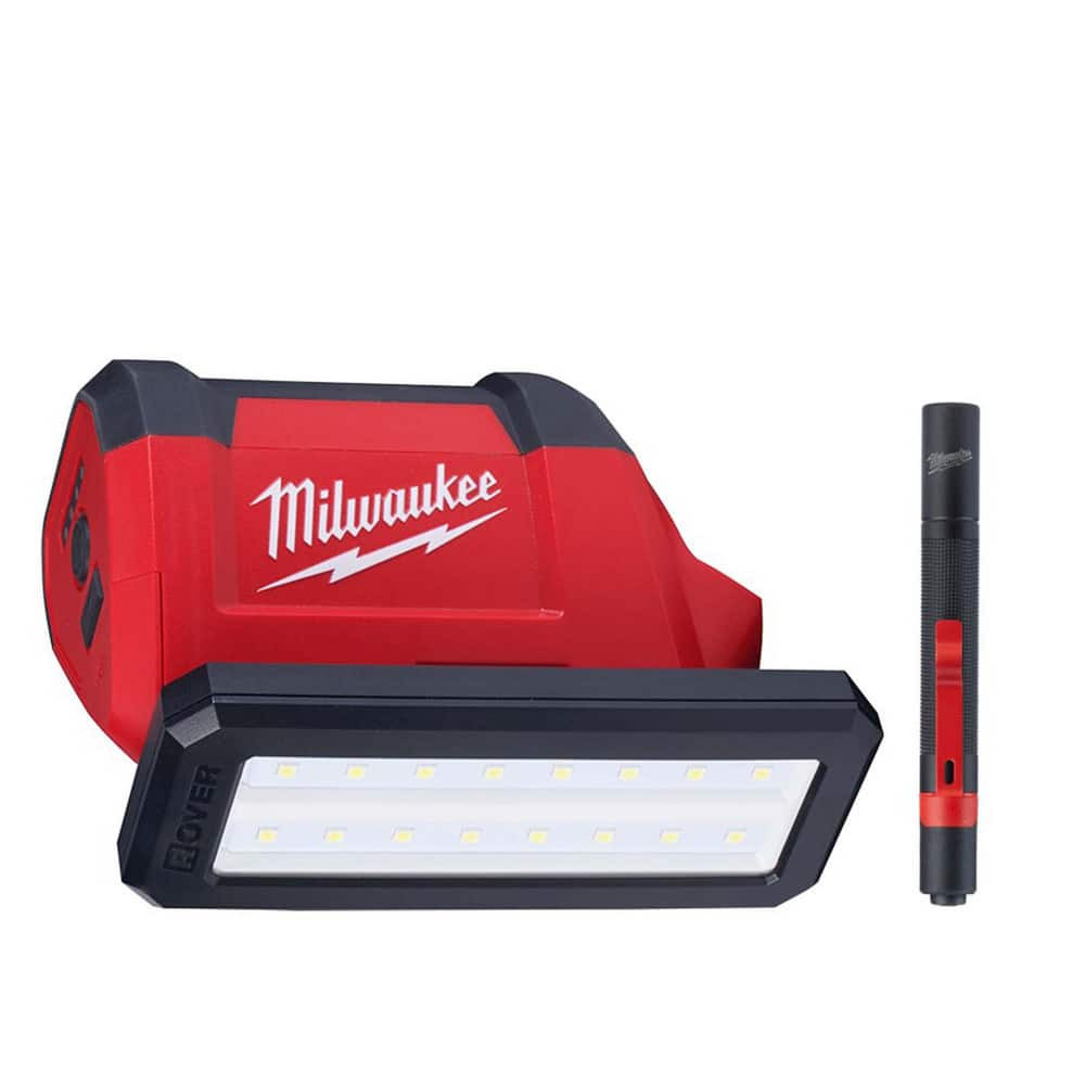 Milwaukee Tool 4813187/3991706 Portable Work Lights; Light Technology: LED ; Run Time: 8.00h ; Lumens: 700 ; Overall Length (Decimal Inch): 5.3000 ; Includes: M12 ROVER Service & Repair Flood Light with USB Charging (2367-20); Penlight ; Lamp Life (H