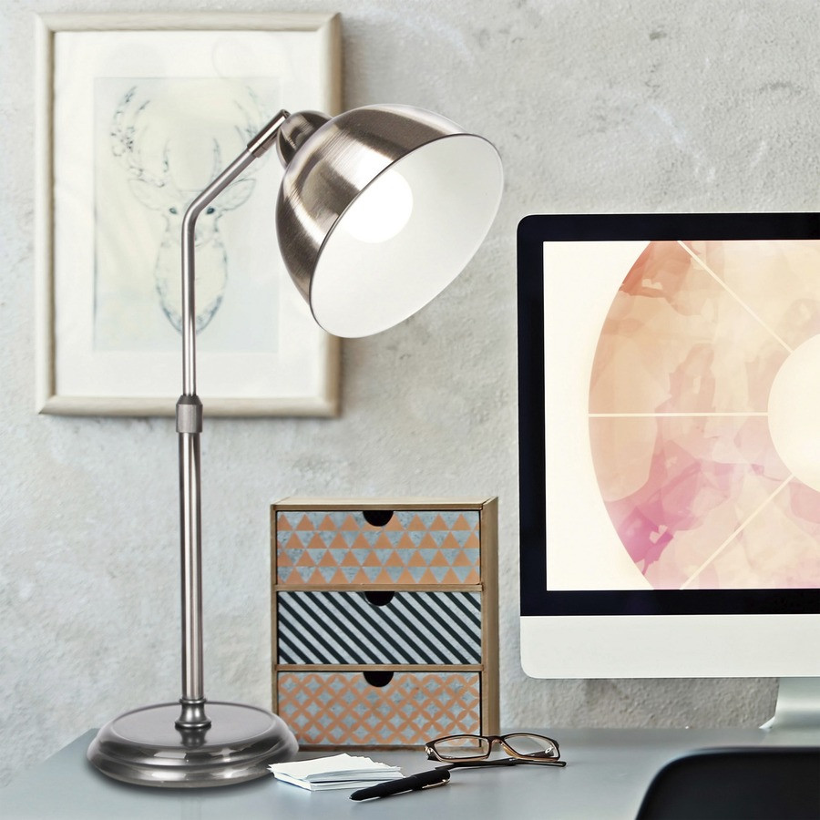 OttLite Technology OttLite L1205NK9SHPR OttLite Covington LED Table Lamp