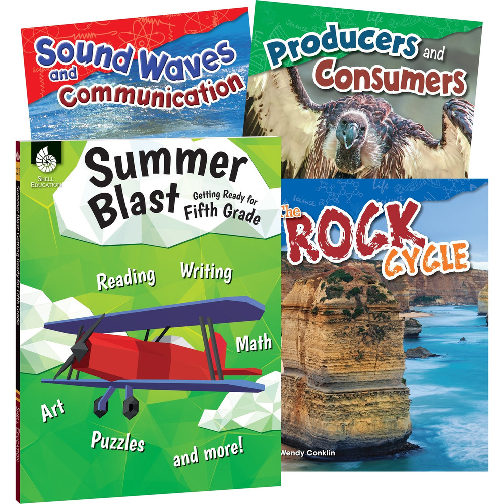 Shell Education 51681 Shell Education Learn-At-Home Summer Science Set Printed Book by Wendy Conklin