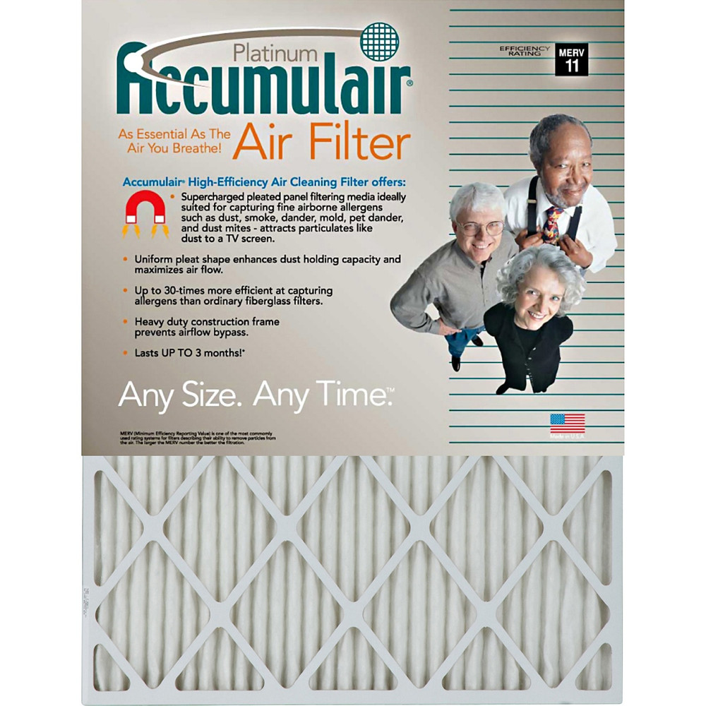 Filters-NOW.com Inc Accumulair FA12X244 Accumulair Platinum Air Filter