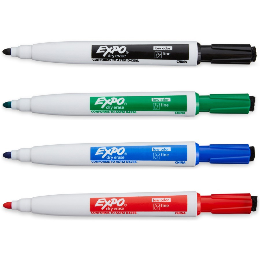 Newell Brands Expo 1944746 Expo Eraser Cap Fine Magnetic Dry Erase Markers
