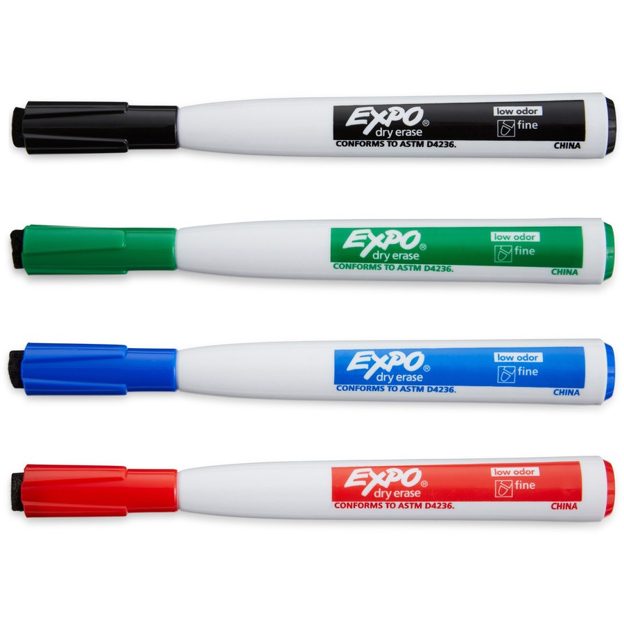 Newell Brands Expo 1944746 Expo Eraser Cap Fine Magnetic Dry Erase Markers