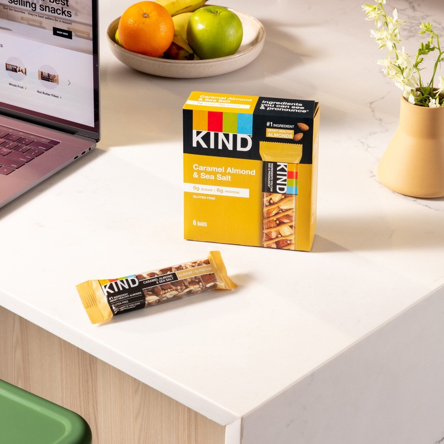 KIND Snacks KIND 18533 KIND Caramel Almond & Sea Salt Nut Bars
