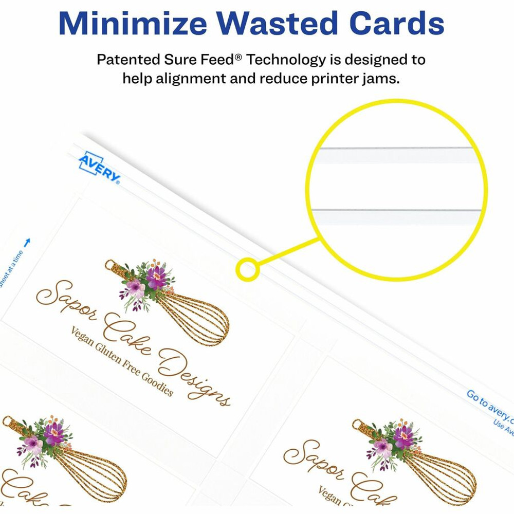 Avery Avery&reg; 05877 Avery&reg; Clean Edge Business Cards