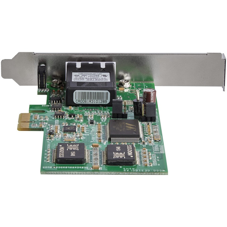 StarTech.com PEX1000MMSC2 StarTech.com PCI Express (PCIe) Gigabit Ethernet Multimode SC Fiber Network Card Adapter NIC - 550m