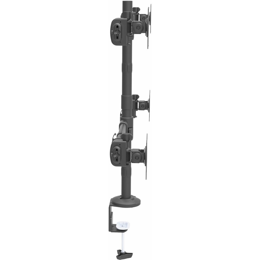 StarTech.com ARMQUAD StarTech.com Desk Mount Quad Monitor Arm, 4 VESA Displays up to 27" (17.6lb/8kg), Ergonomic Height Adjustable Articulating Pole Mount