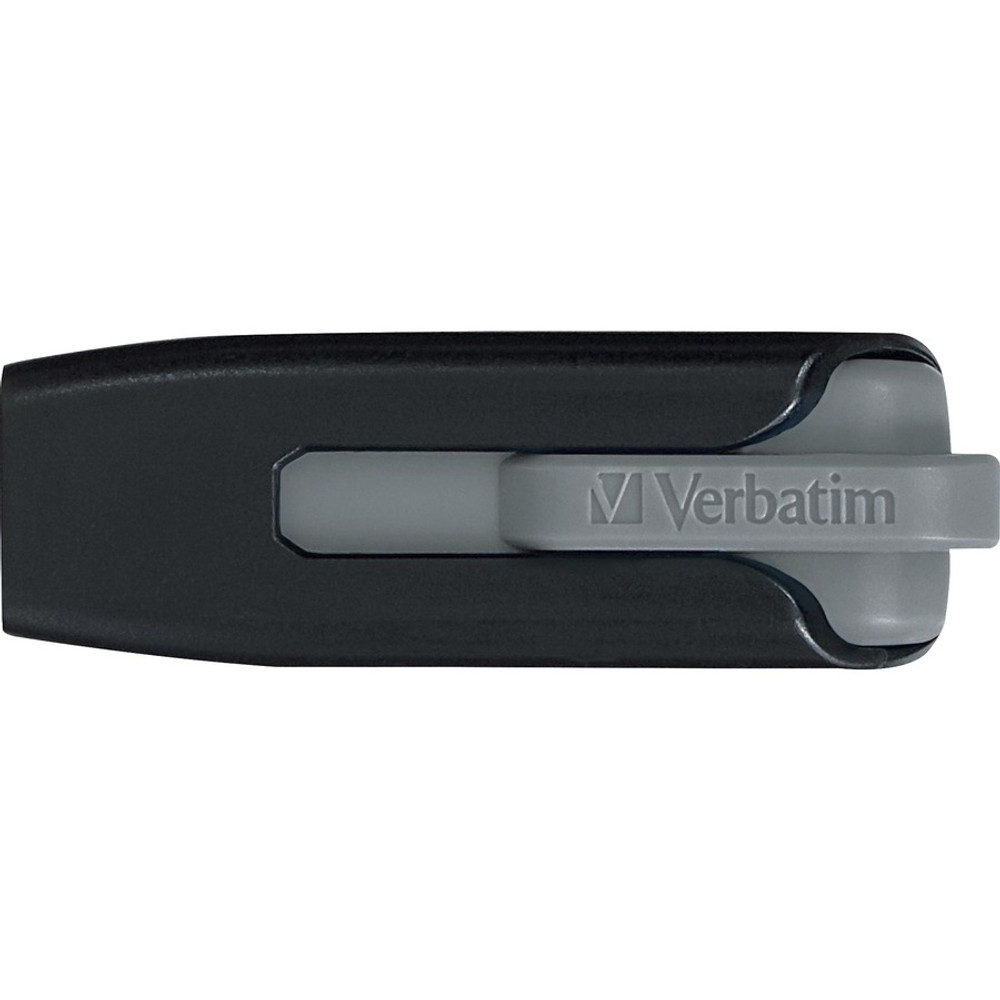 Verbatim America, LLC Microban 49172 Verbatim 16GB Store 'n' Go&reg; V3 USB 3.2 Gen 1 Flash Drive - Gray