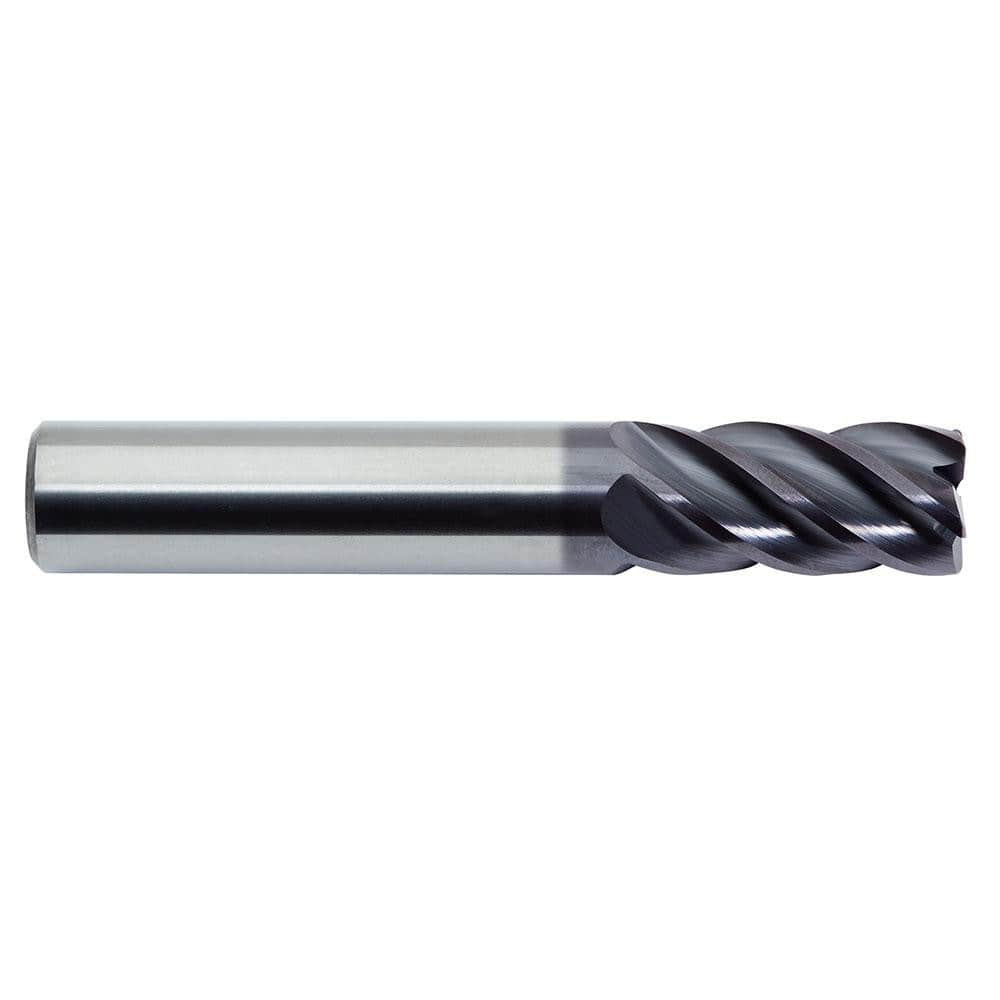M.A. Ford. 17831210A Square End Mill:  0.3125" Dia, 0.8125" LOC, 0.3125" Shank Dia, 2.5" OAL, 5 Flutes, Solid Carbide