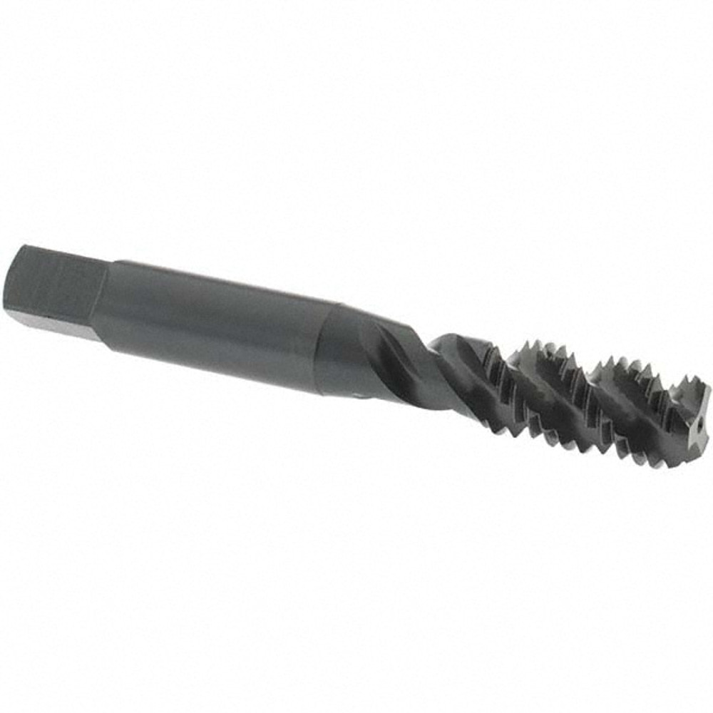 OSG 2988501 Spiral Flute Tap: M10x1.50 Metric Coarse, 3 Flutes, Bottoming, 6H Class of Fit, High Speed Steel, Oxide Coated