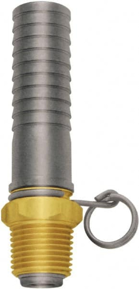SANI-LAV N15 Barbed Hose Fitting: 1/2" x 3/4" ID Hose, Male Connector