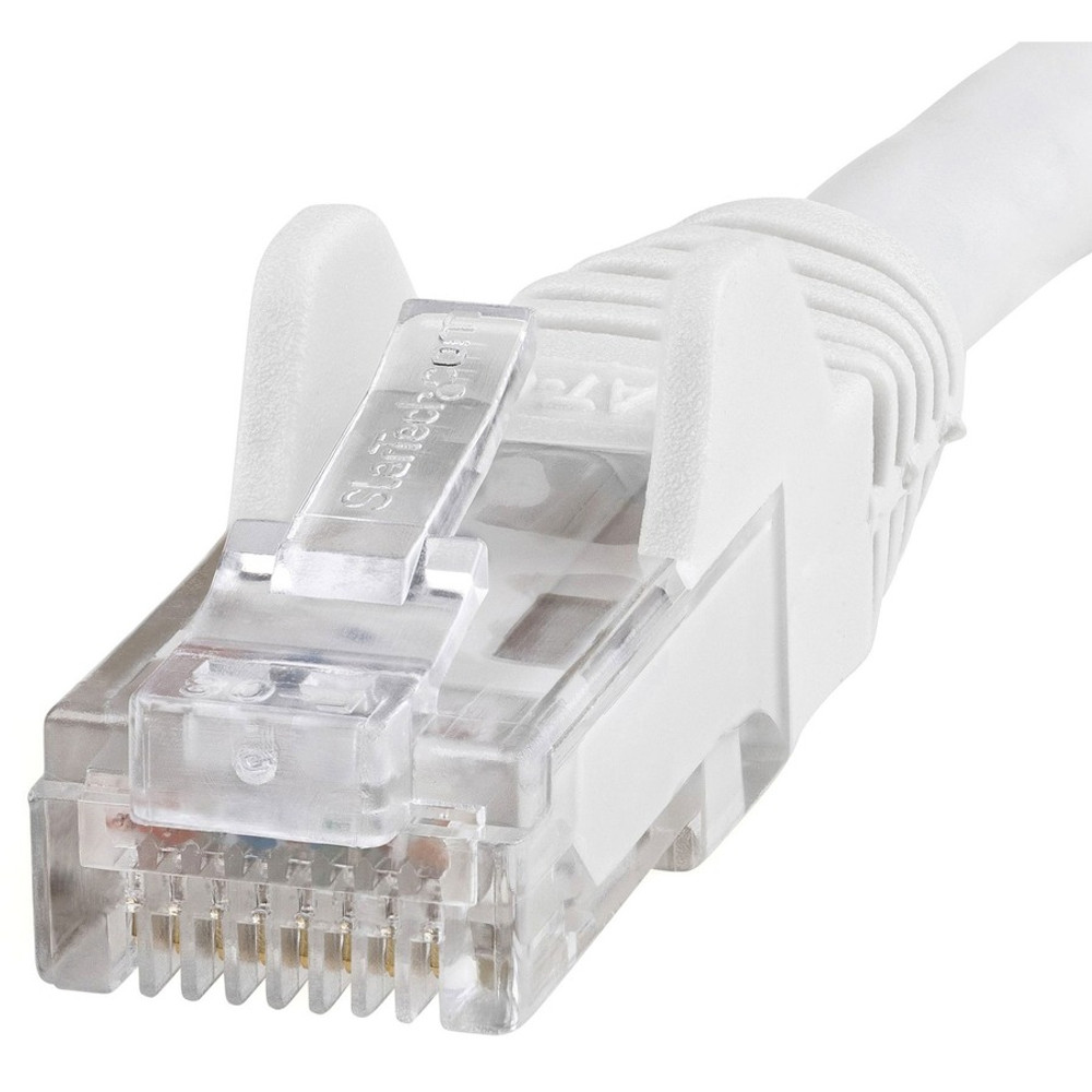 StarTech.com N6PATCH14WH StarTech.com 14ft CAT6 Ethernet Cable - White Snagless Gigabit - 100W PoE UTP 650MHz Category 6 Patch Cord UL Certified Wiring/TIA