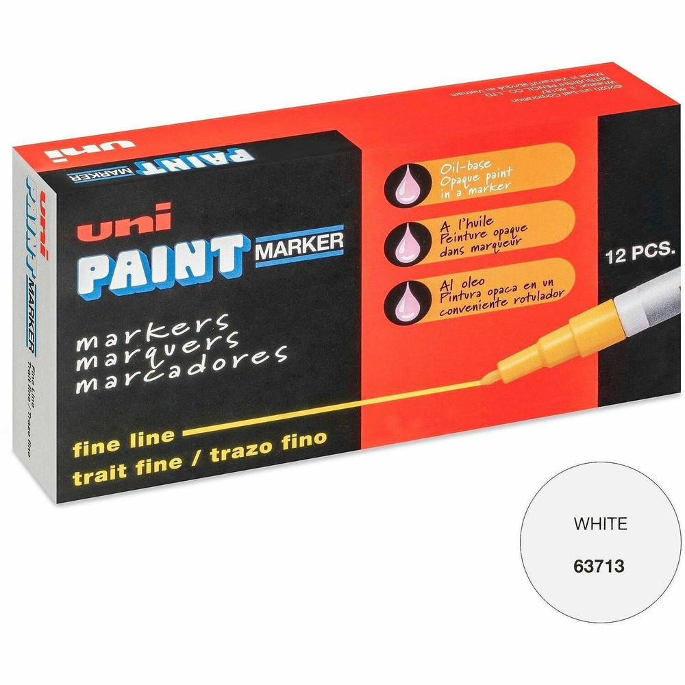 uni-ball Corporation uniball? 63713DZ uni&reg; Uni-Paint PX-21 Oil-Based Marker