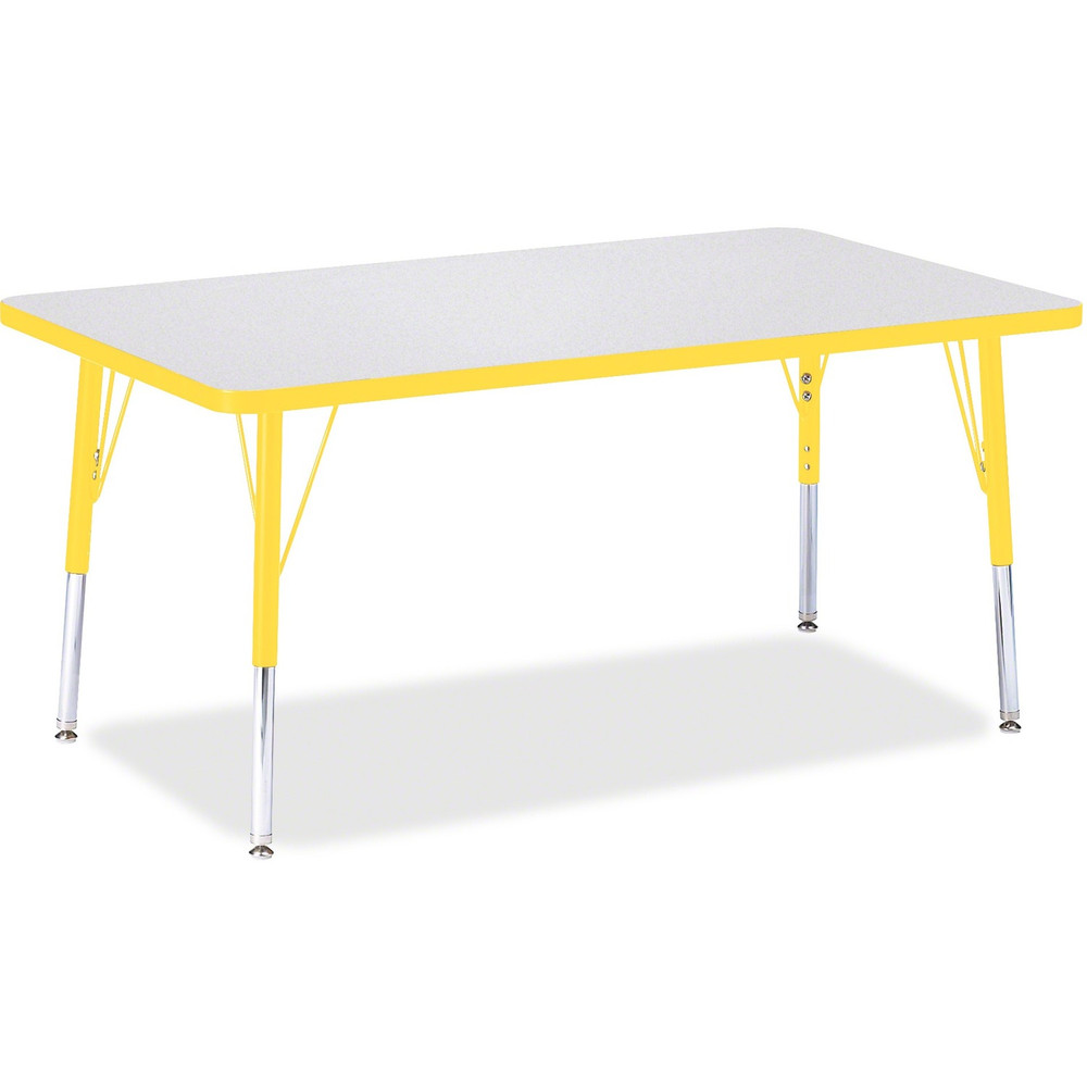 Jonti-Craft, Inc Jonti-Craft 6473JCE007 Jonti-Craft Berries Elementary Height Color Edge Rectangle Table