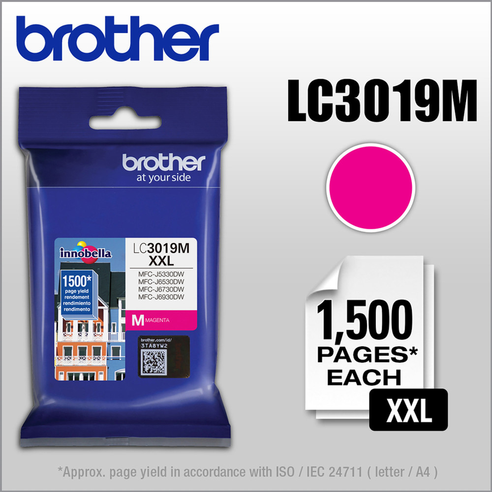 Brother Industries, Ltd Brother LC3019M Brother Innobella LC3019M Original Ink Cartridge