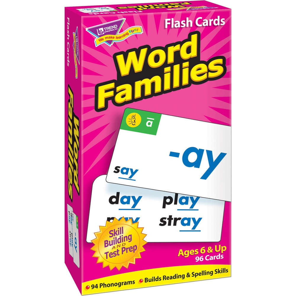 TREND Enterprises Inc. Trend T53014 Trend Word Skill Building Flash Cards