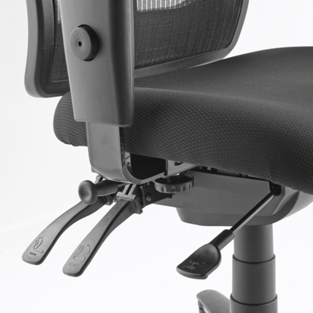 Lorell 86802 Lorell Ergomesh Swivel Mesh Mid-back Office Chair