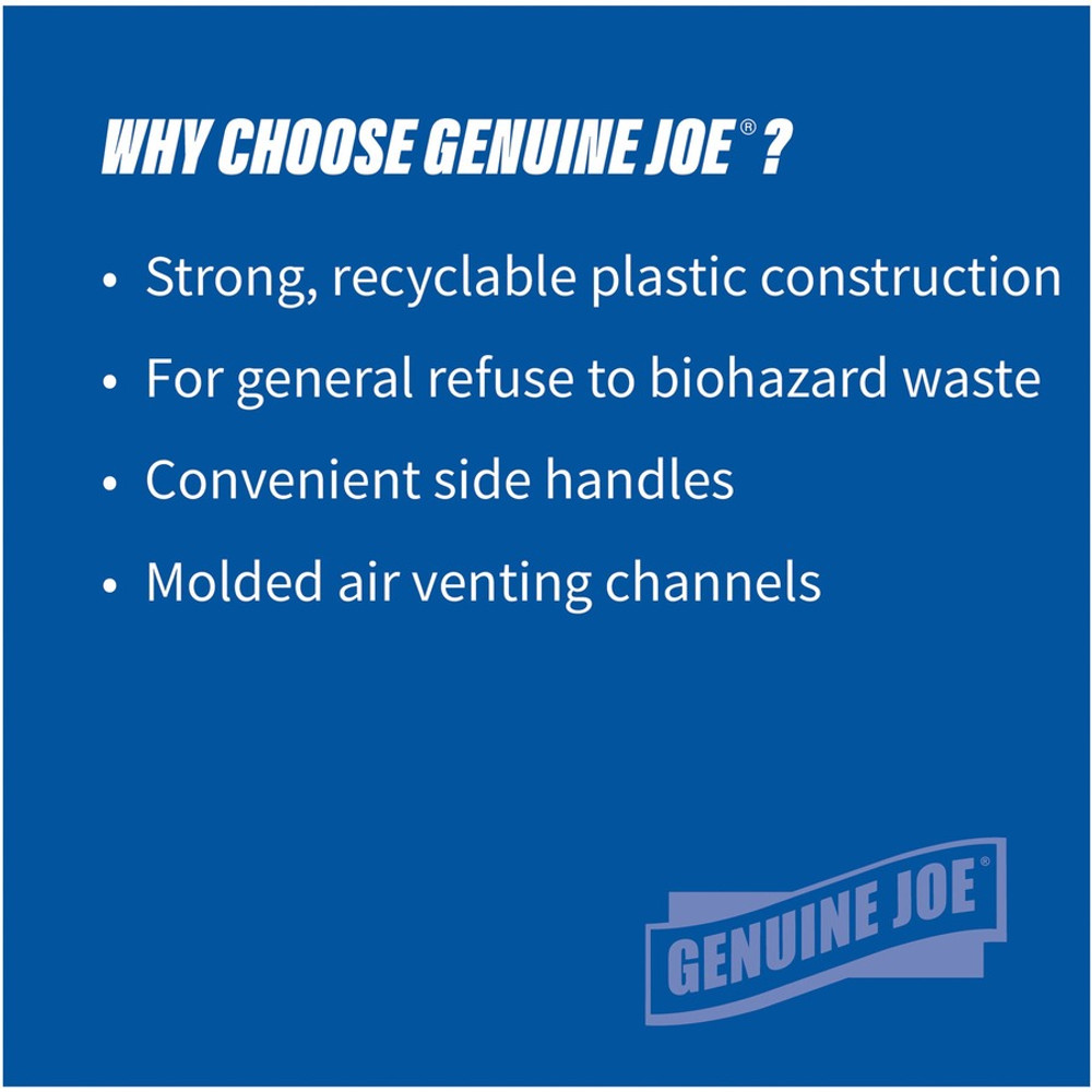 Genuine Joe 60464 Genuine Joe Heavy-Duty Trash Container