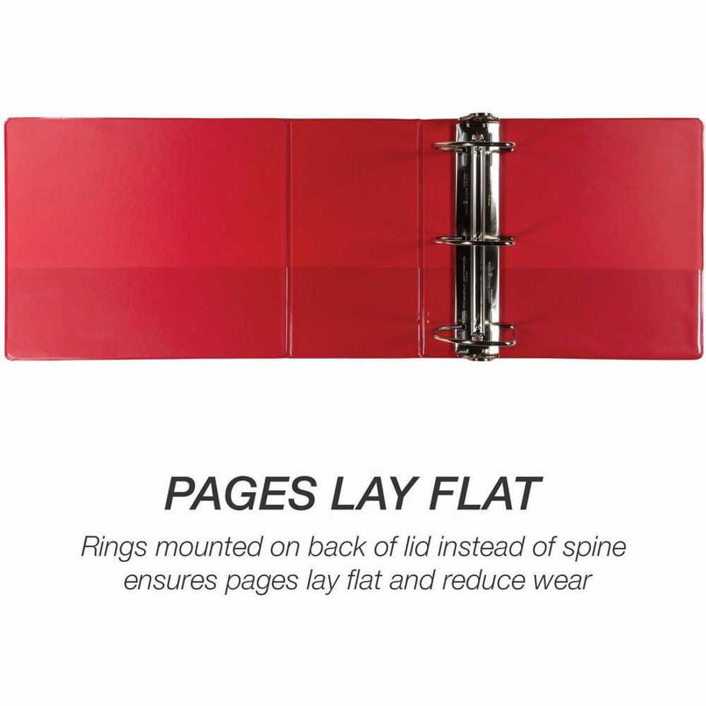 Samsill Corporation Samsill 16423 Samsill Nonstick 6" Locking D-Ring View Binder