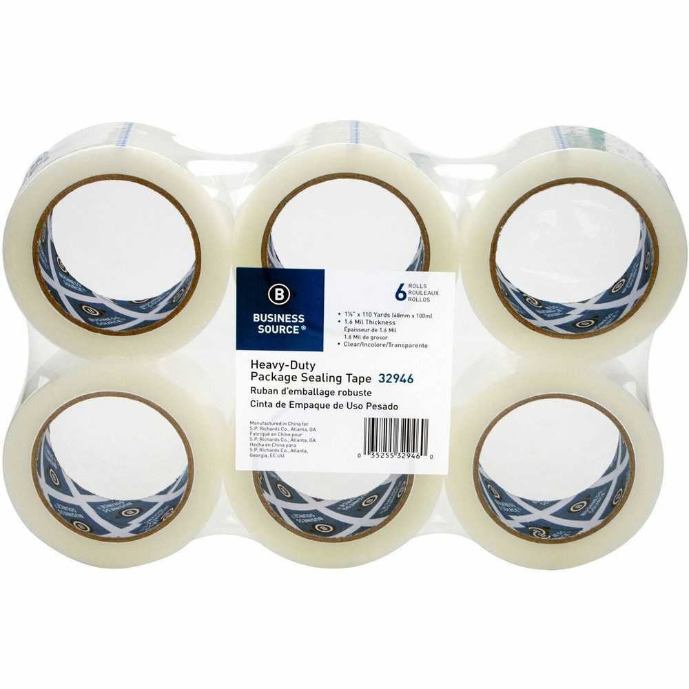 Business Source 32946 Business Source Heavy-duty Packaging/Sealing Tape