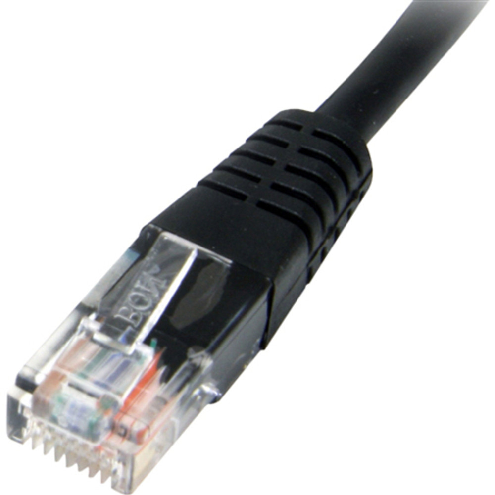 StarTech.com M45PATCH10BK StarTech.com 10ft Black Molded Cat5e UTP Patch Cable