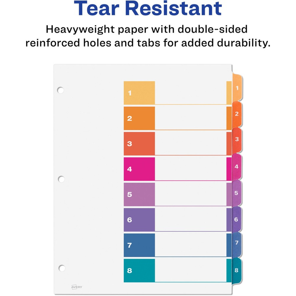 Avery Avery&reg; 11168 Avery&reg; Ready Index Customizable TOC Dividers