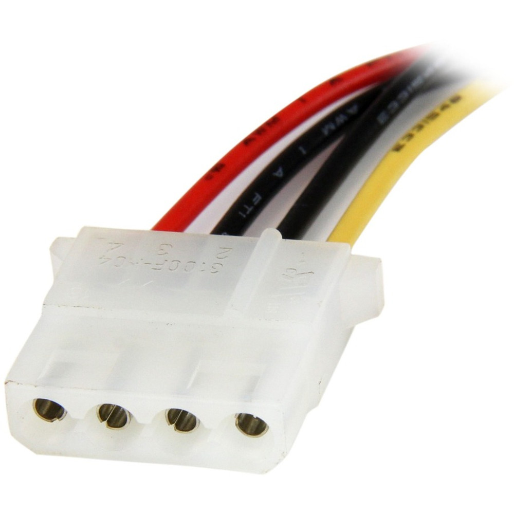 StarTech.com LP4SATAFM12 StarTech.com 12in SATA to LP4 Power Cable Adapter - F/M