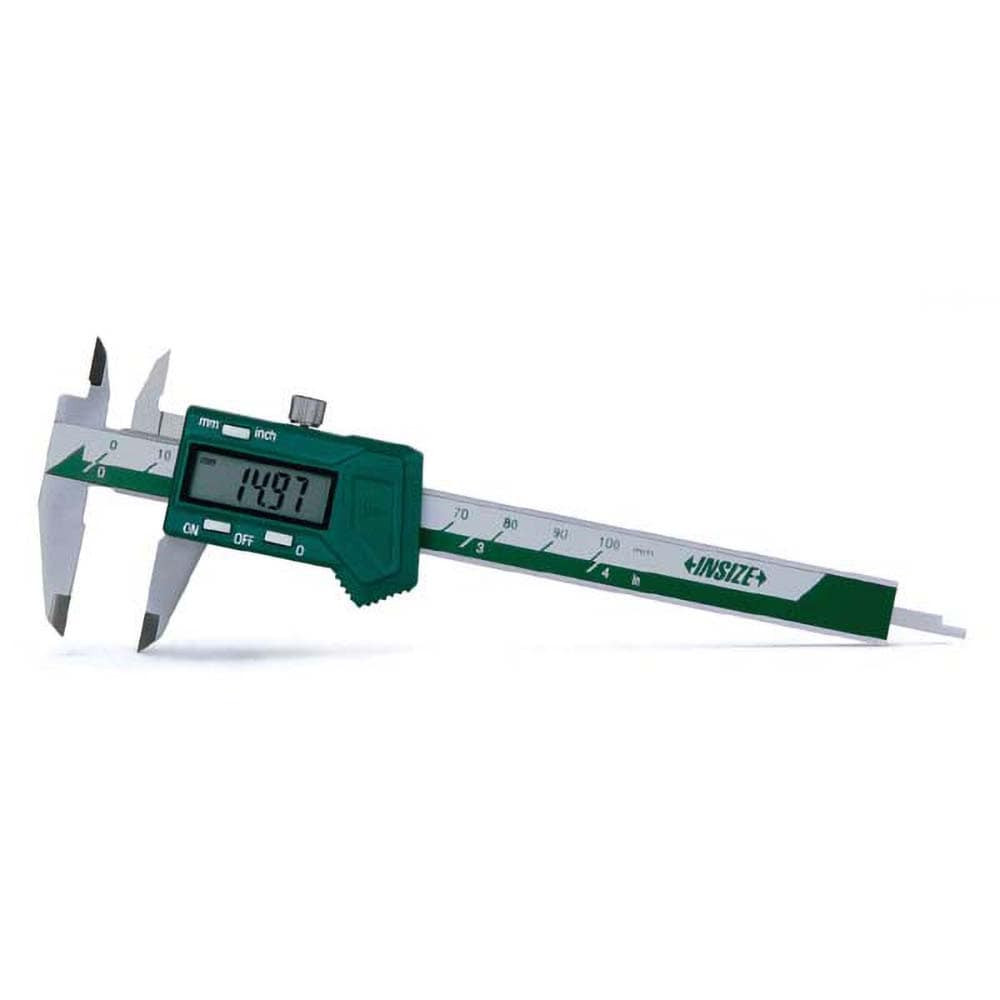 Insize USA LLC 1111-100A Electronic Caliper: 0 to 4", 0.0005" Resolution