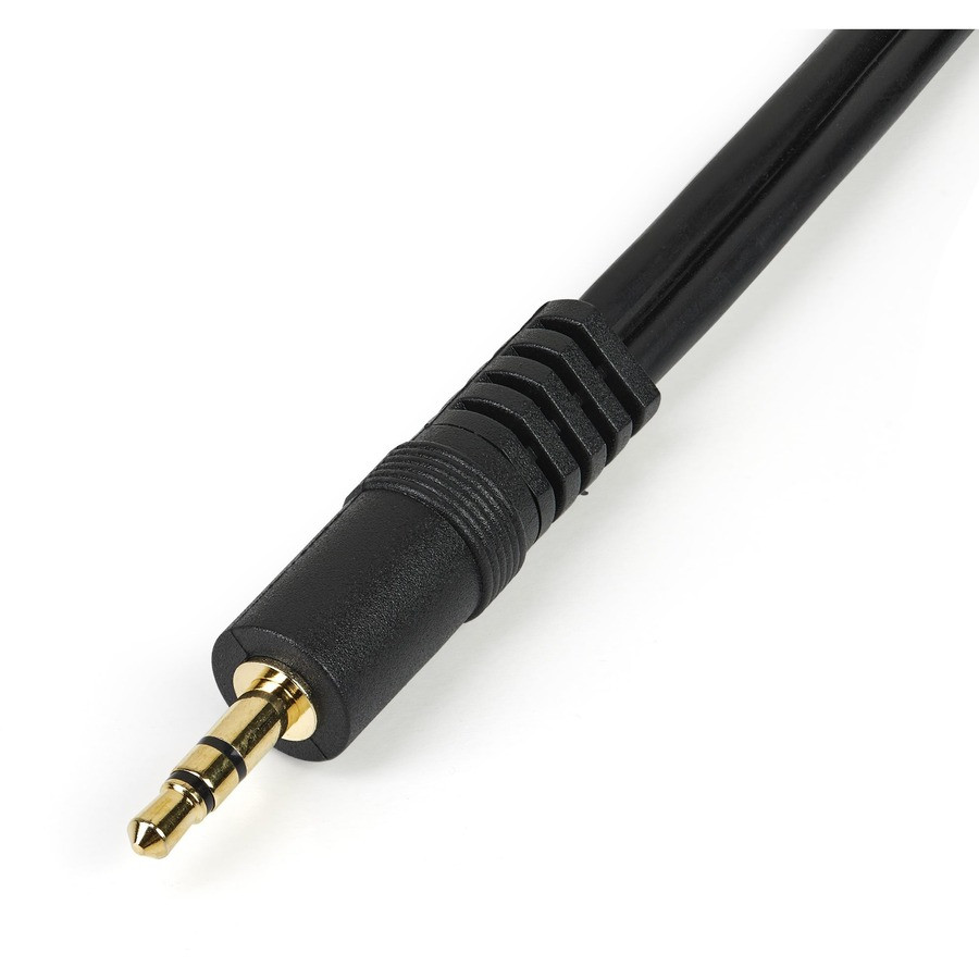 StarTech.com MUY1MFF StarTech.com Stereo Splitter Cable - Phono Stereo 3.5mm (M) - Phono 2x Stereo (F) - 6in