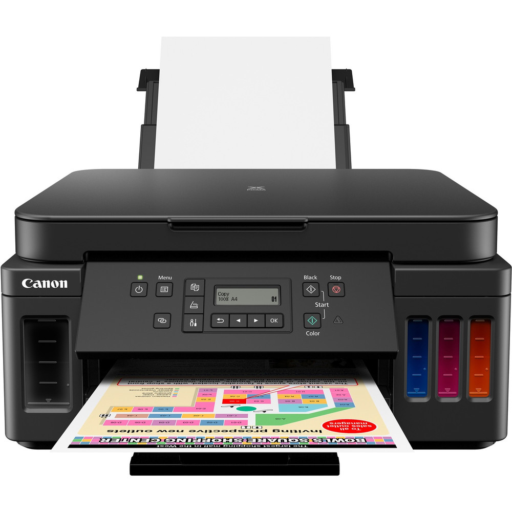 Canon, Inc Canon G6020 Canon PIXMA G6020 Wireless Inkjet Multifunction Printer - Color - White