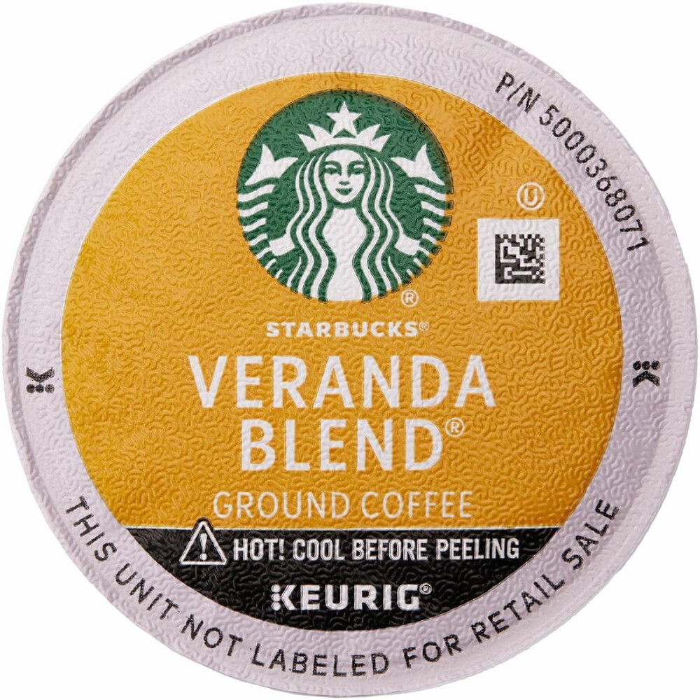 Starbucks Corporation Starbucks 12434950CT Starbucks&reg; K-Cup Veranda Blend Coffee
