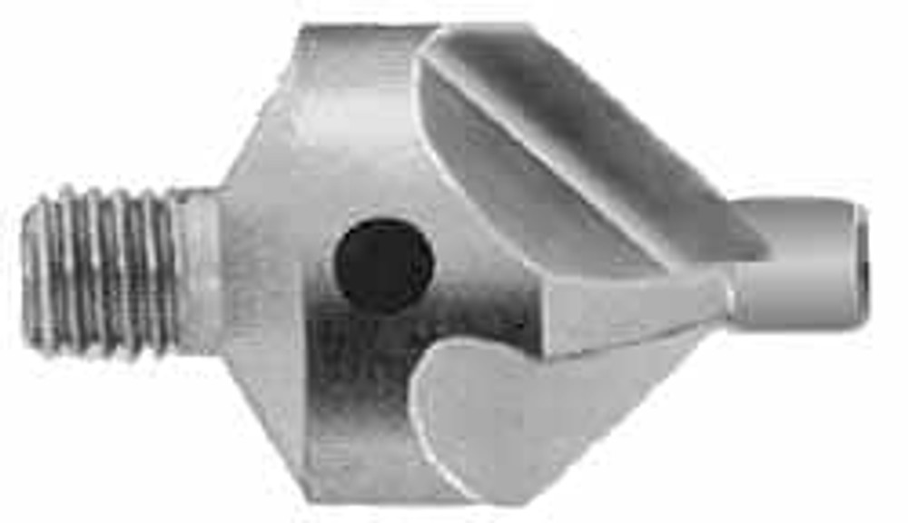 MSC 15797 1-5/32" OAL, 1/2" Head Diam, 4 Flute 100° Incl Angle, Adjustable Stop Countersink