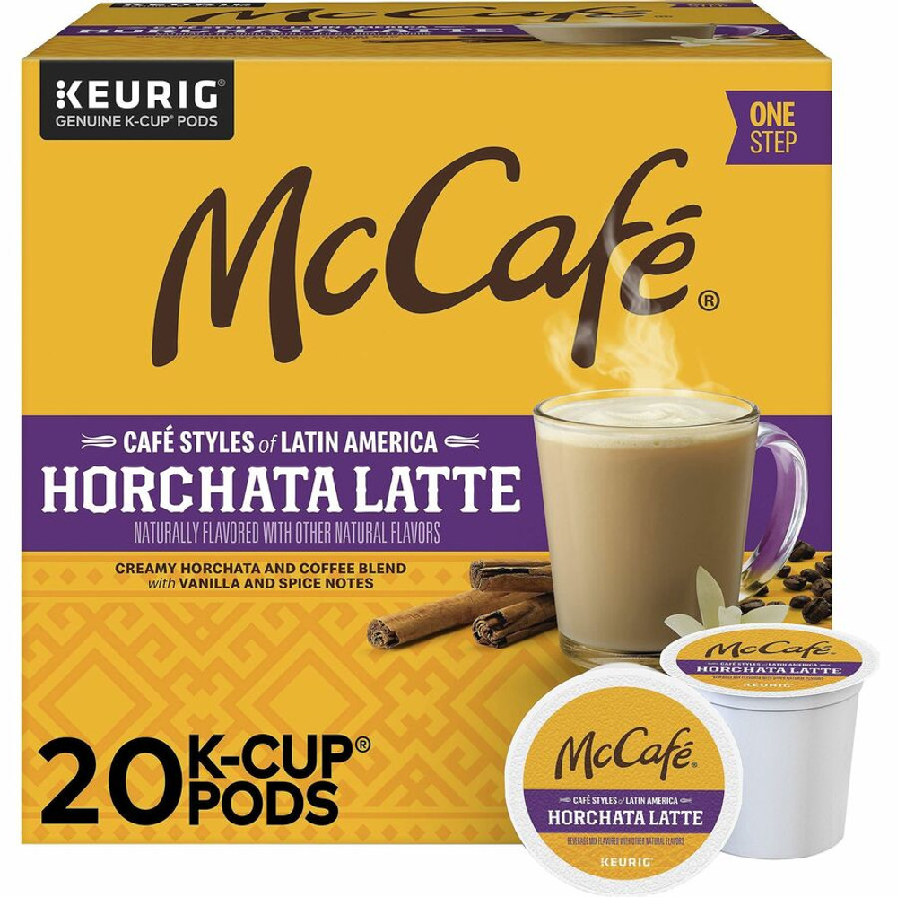 Keurig Dr Pepper Inc. Dr Pepper Snapple 9891 McCaf&eacute;&reg; K-Cup Horchata Latte