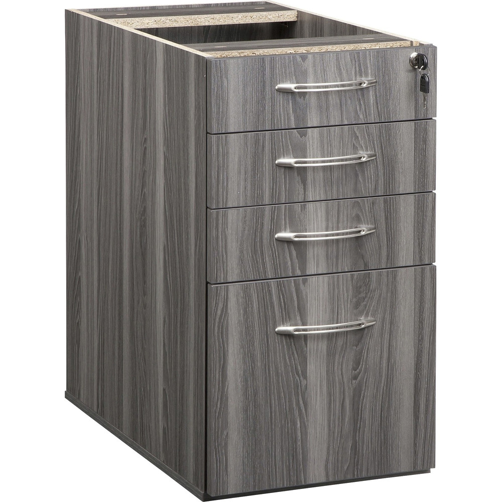 Safco Products Safco APBBF26LGS Safco Aberdeen Series Desk Pedestal, Pencil/Box/Box/File