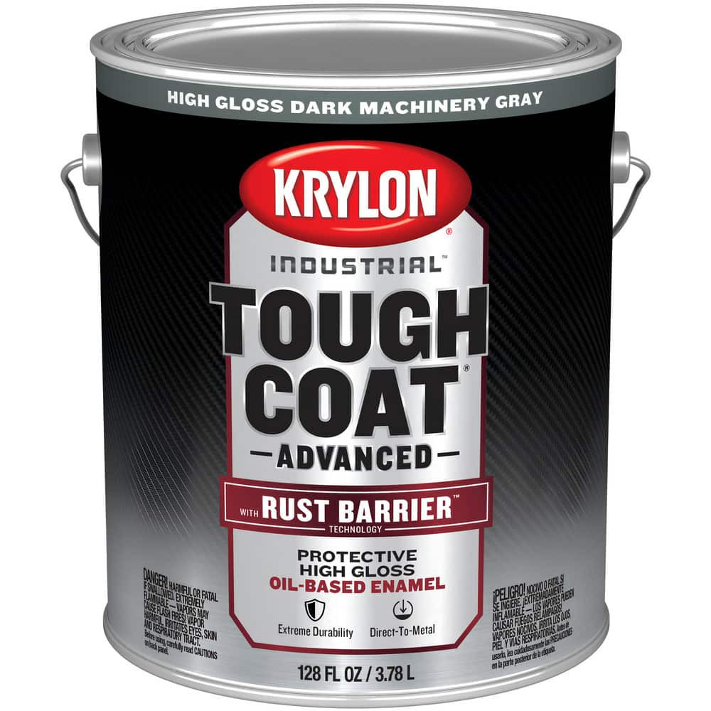 Krylon K00871008 Paints; Product Type: Rust Preventative ; Color Family: Gray ; Color: Dark Machinery Gray ; Finish: Gloss ; Applicable Material: Steel; Wood; Metal ; Indoor/Outdoor: Indoor; Outdoor