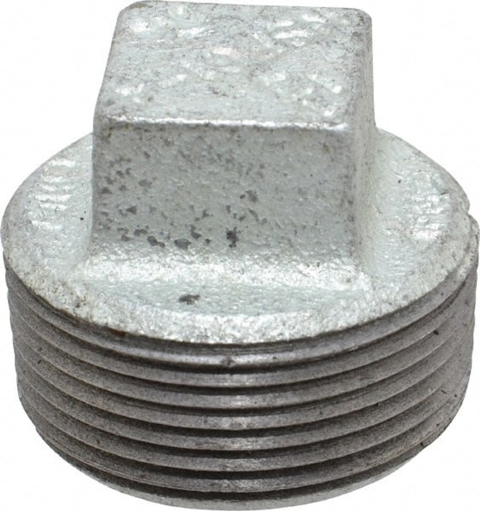 B&K Mueller 511-806HN Malleable Iron Pipe Square Plug: 1-1/4" Fitting