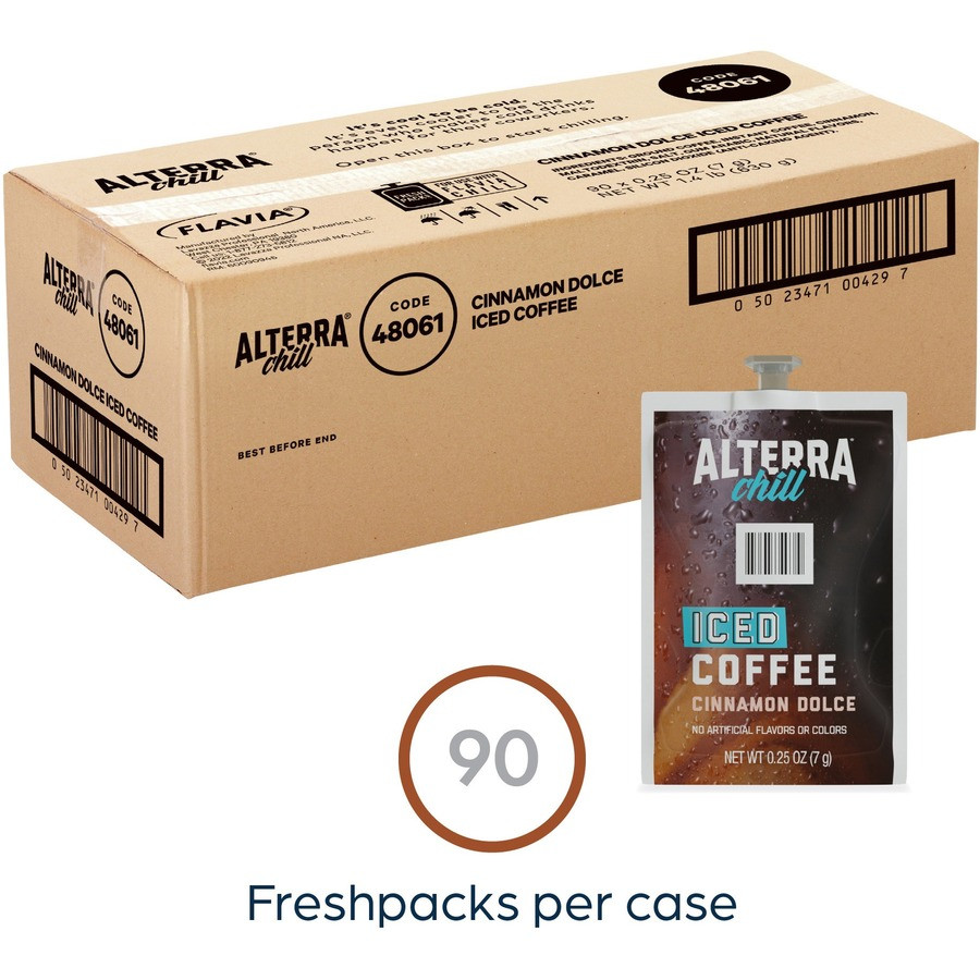 Lavazza North America Lavazza 48061 Alterra Freshpack Cinnamon Dolce Iced Coffee