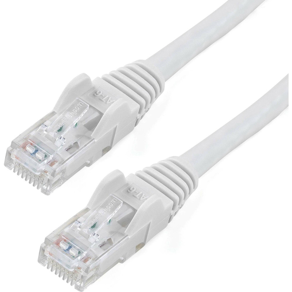 StarTech.com N6PATCH25WH StarTech.com 25ft CAT6 Ethernet Cable - White Snagless Gigabit - 100W PoE UTP 650MHz Category 6 Patch Cord UL Certified Wiring/TIA