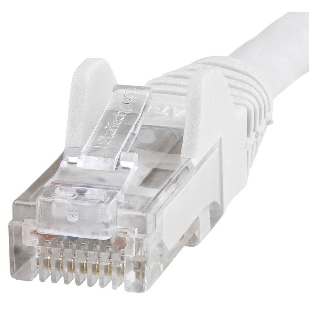 StarTech.com N6PATCH25WH StarTech.com 25ft CAT6 Ethernet Cable - White Snagless Gigabit - 100W PoE UTP 650MHz Category 6 Patch Cord UL Certified Wiring/TIA