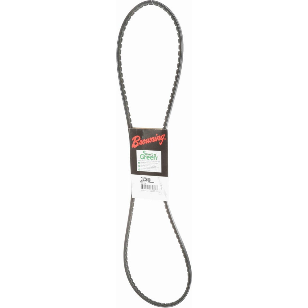 Browning 3001179 V-Belt: Section 3VX, 60" Outside Length, 3/8" Belt Width