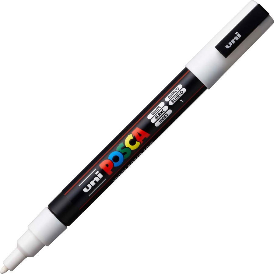 uni-ball Corporation uniball? PC3MWHITE uni&reg; Posca PC-3M Paint Markers