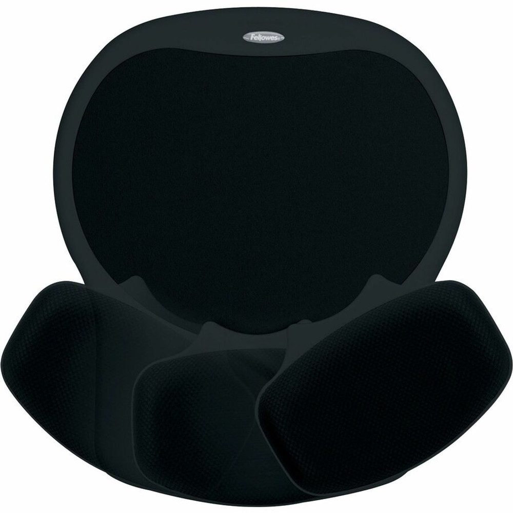 Fellowes, Inc. Fellowes 93730 Fellowes Easy Glide Gel Wrist Rest and Mouse Pad - Black