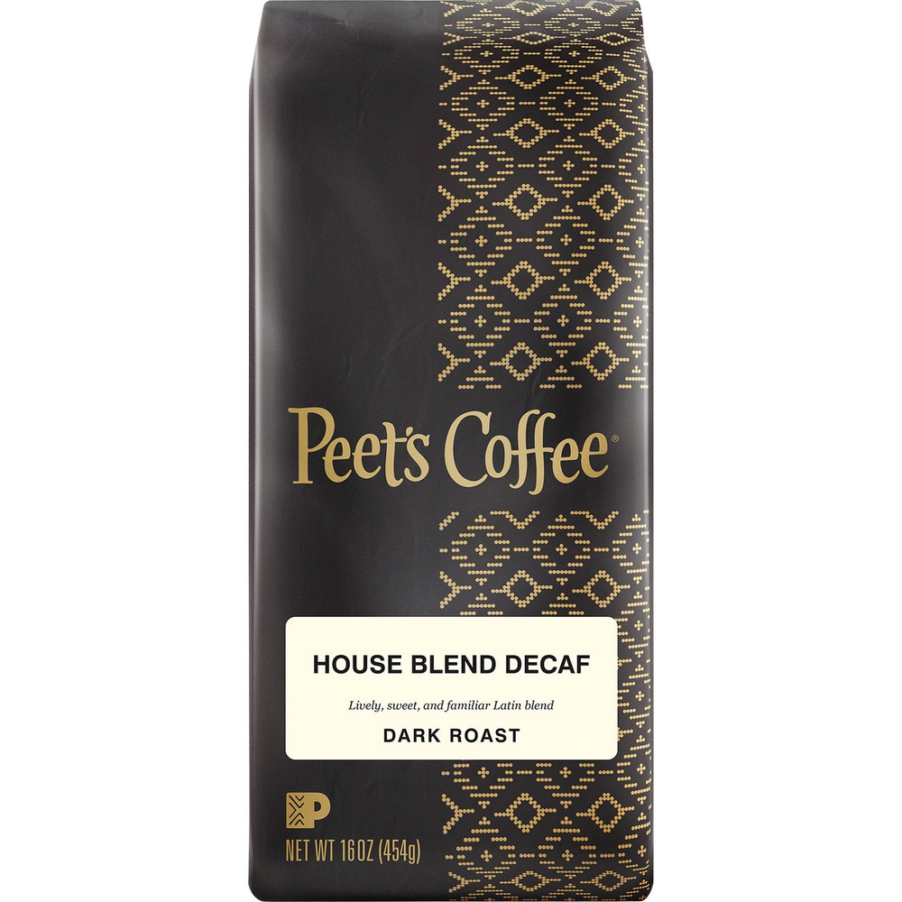 Peet's Coffee & Tea, Inc Peet's 501487 Peet's Coffee&trade; Ground House Blend Decaf Coffee