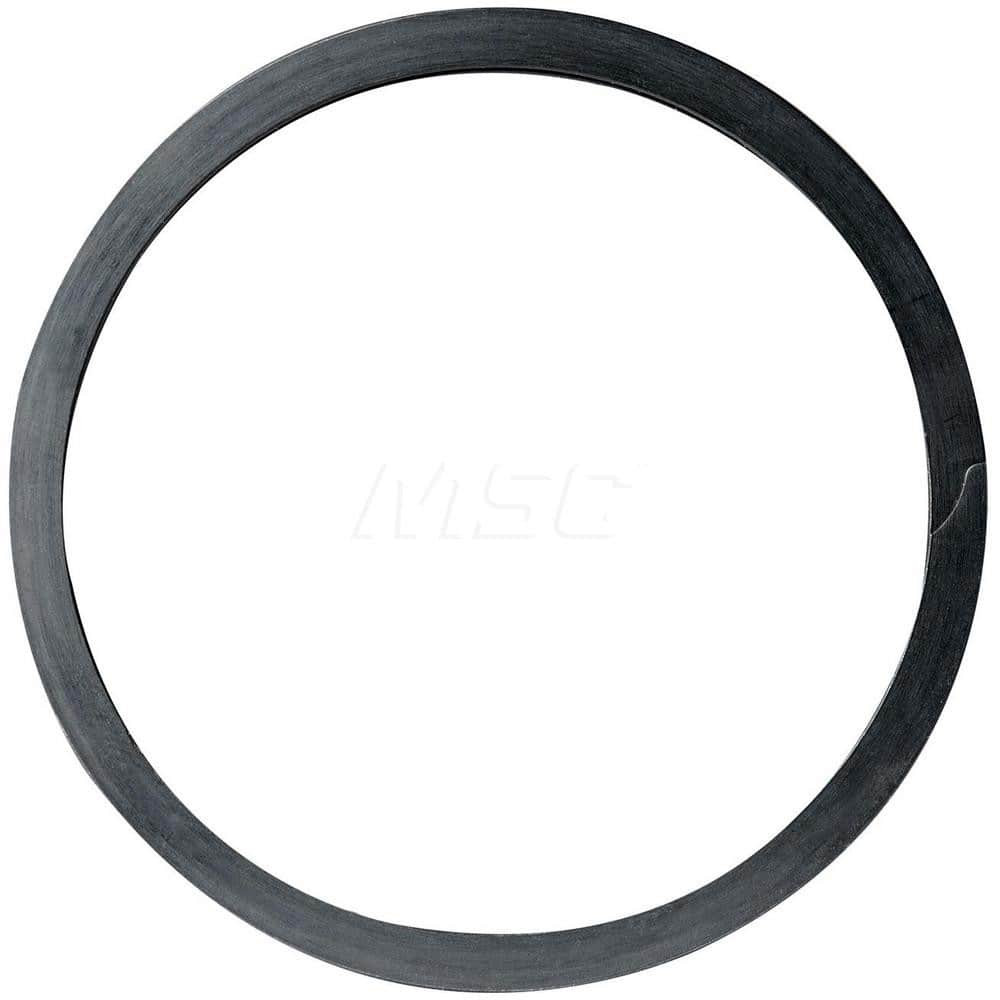 Rotor Clip CG-87ST OIL External Spiral Retaining Ring: 0.821" Groove Dia, 7/8" Shaft Dia, 1060-1090 Steel, Oil Coated
