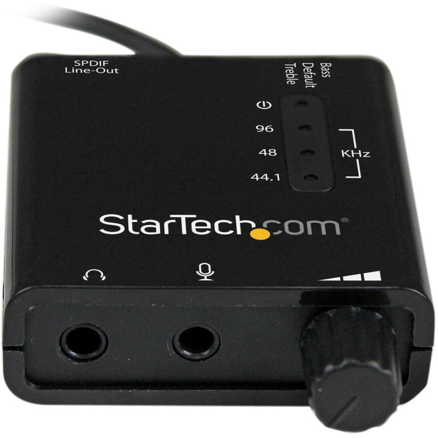 StarTech.com ICUSBAUDIO2D StarTech.com USB Stereo Audio Adapter External Sound Card with SPDIF Digital Audio
