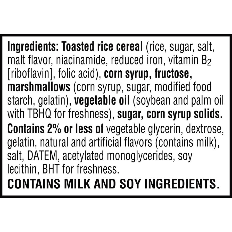 Kellanova Rice Krispies 27141 Rice Krispies Homestyle Original Treats