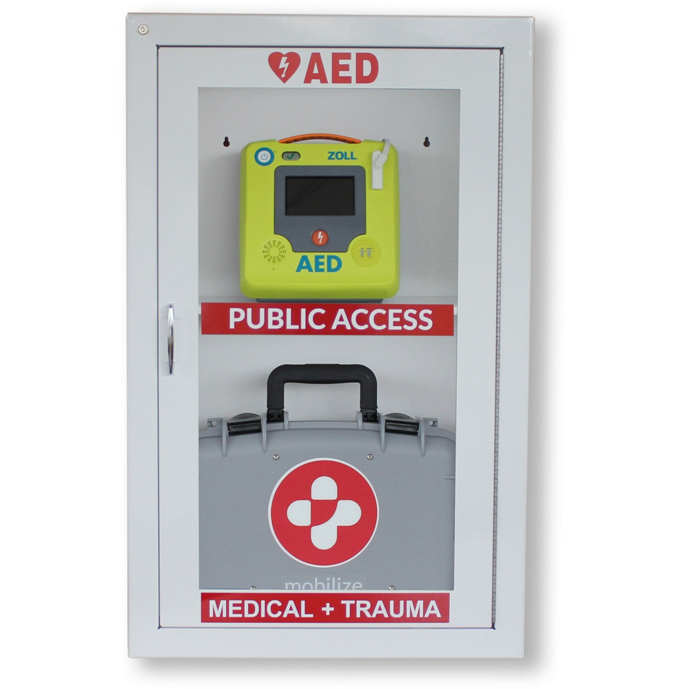 ZOLL Medical Corporation ZOLL 891100048001 ZOLL Medical AED Combo Wall Cabinet with Alarm