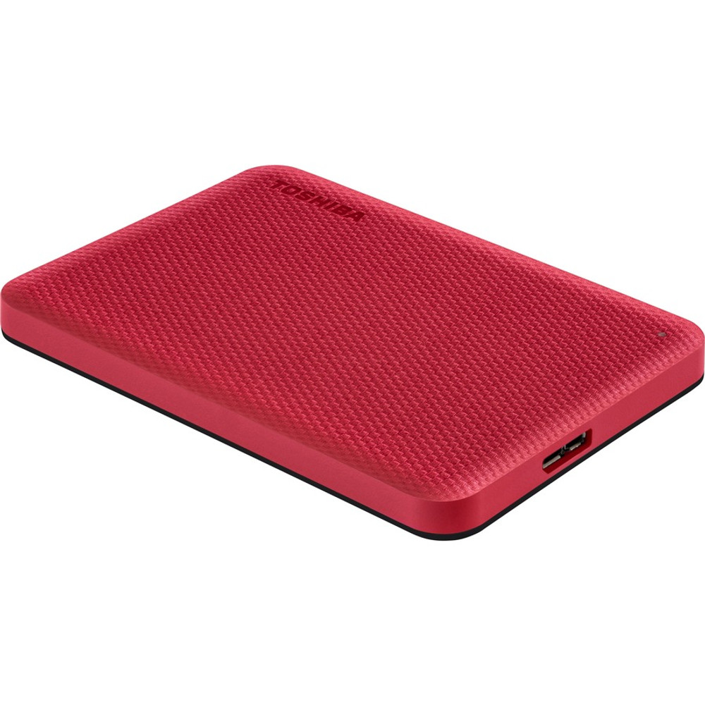 Toshiba HDTCA20XR3AA Toshiba Canvio Advance HDTCA20XR3AA 2 TB Portable Hard Drive - External - Red