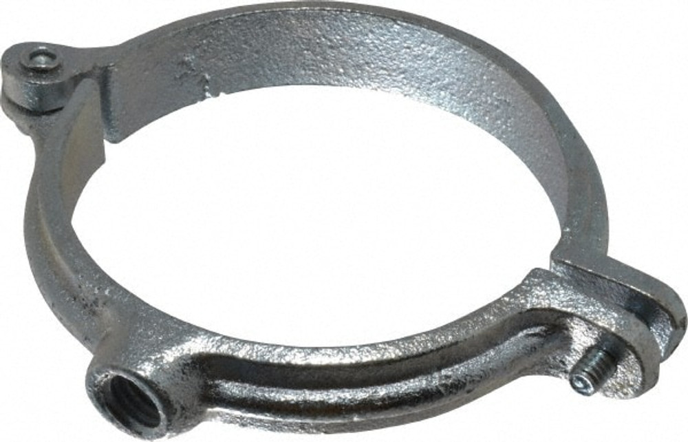 Empire 41HG0300 Split Ring Hanger: 3" Pipe, 1/2" Rod, Malleable Iron, Electro-Galvanized Finish