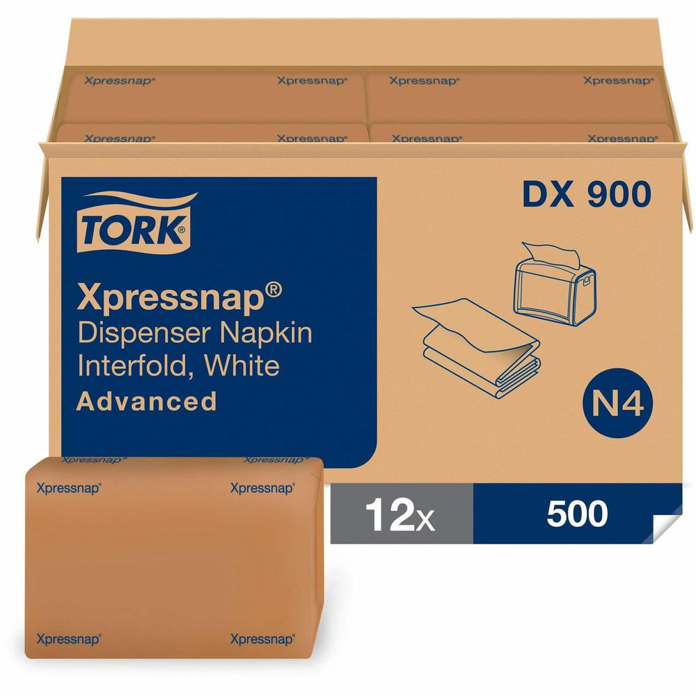 Essity Hygiene and Health AB TORK DX900 Tork Xpressnap&reg; White Dispenser Napkin N4