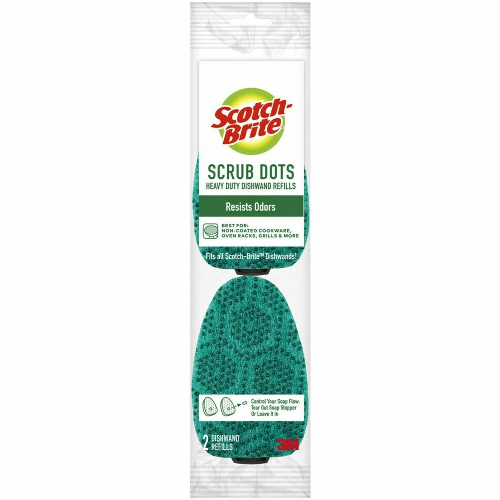 3M Scotch-Brite 48827 Scotch-Brite Scrub Dots Dishwand Refill